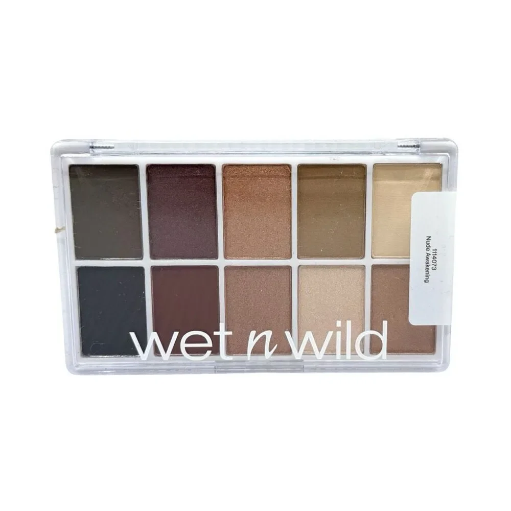 Wet n Wild Color Icon 10-Pan Eyeshadow Palette - Nude Awakening - SET OF 2